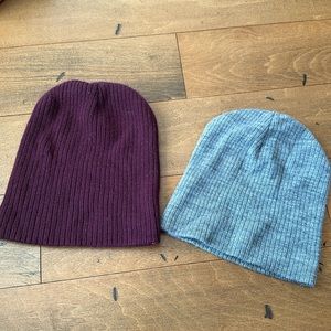 Bundle - Two Stylish Winter Beanies